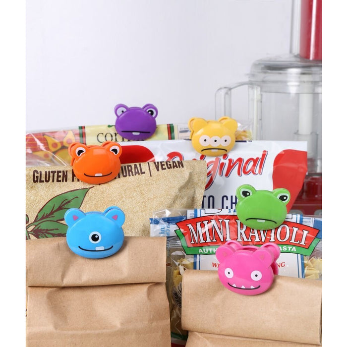 6 Pack Seal Snack Chip Clips Multipurpose Bag Grips Kitchen Storage Foods Fresh