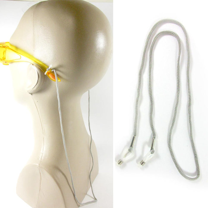 1 Piece Grey Eyewear Retainer Sunglasses Lanyard Braided Cord Neck Strap Glasses