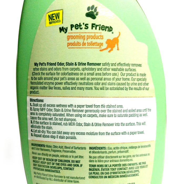 1 Pet Carpet Stain Odor Urine Remover Cleaner Non Toxic Rug Furniture Cleanser