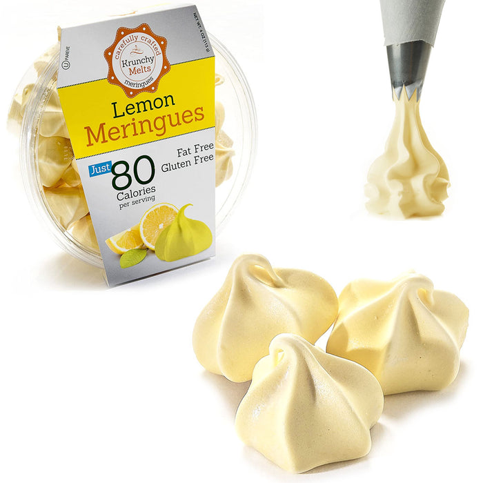 Lemon Meringue Cookies Gluten Fat Free Kosher Pareve Snacks Sweets Treats Party