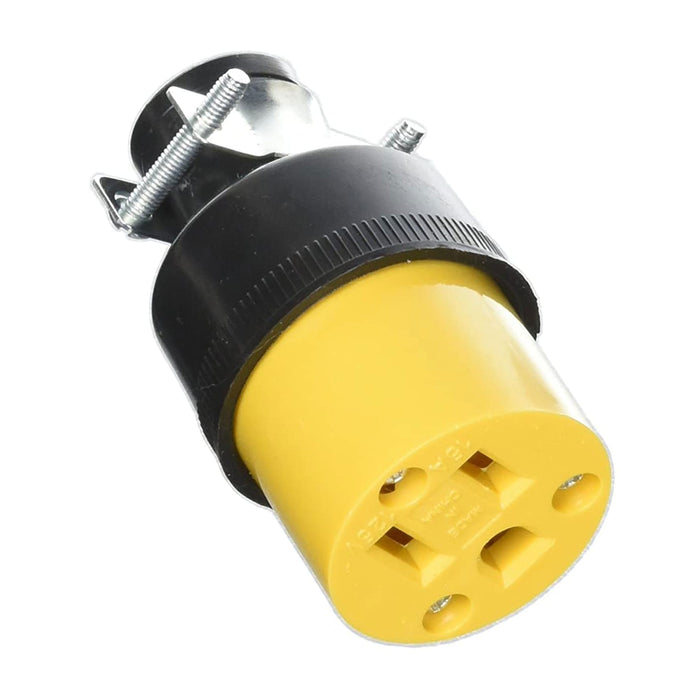 2 Pc Female Extension Cord Repair Replacement Electrical Plugs End Heavy Duty