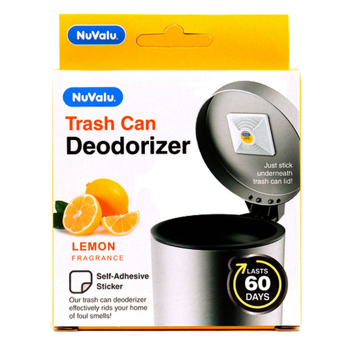 2 Pack Trash Can Deodorizer Lemon Scent Garbage Odor Eliminator Air Freshener