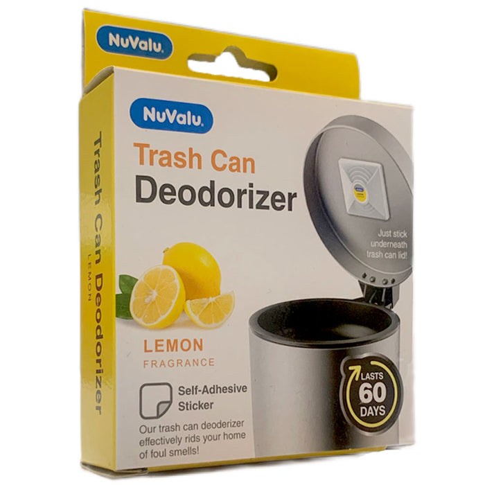 2 Pack Trash Can Deodorizer Lemon Scent Garbage Odor Eliminator Air Freshener
