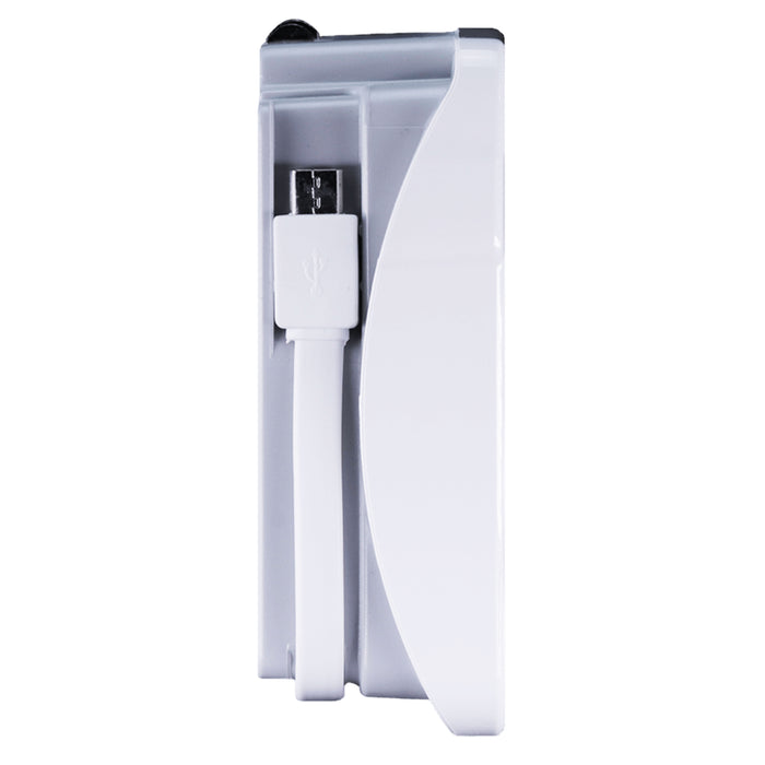 1 Pc Travel Wall Charger Adapter 2 Outlet Dual USB Port Folding Plug Micro Cable