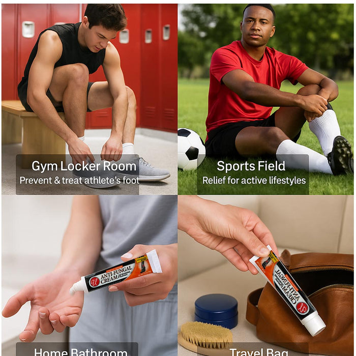 1 Miconazole Nitrate 2% 0.5 Oz Antifungal Cream Athletes Foot Jock Itch Itching