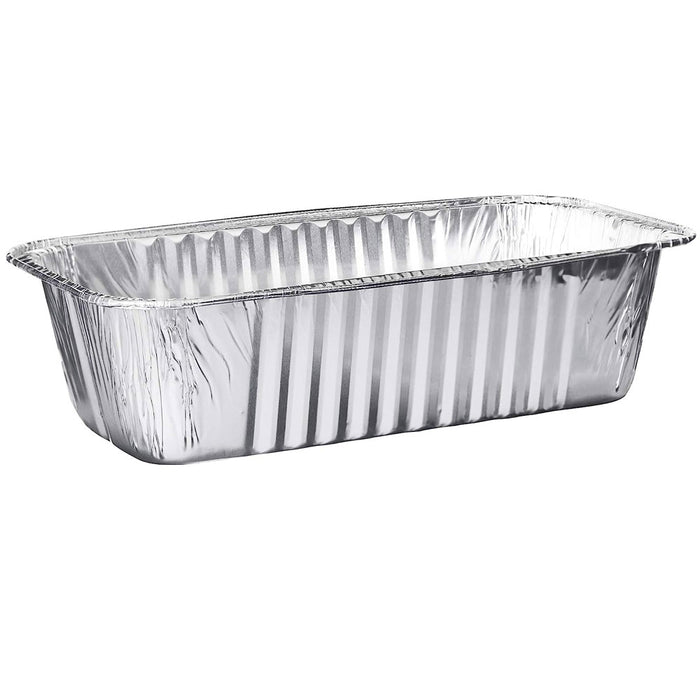 200 Bulk Loaf Pans 5Lb Aluminum Foil Baking Tins Catering Heavy Duty Deep Dish