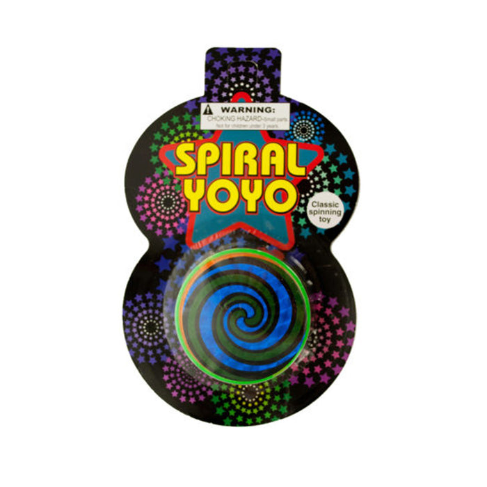 4 Pack Original YoYo Spiral Classic Yo Yo Spinning Toy Party Favor Children Game