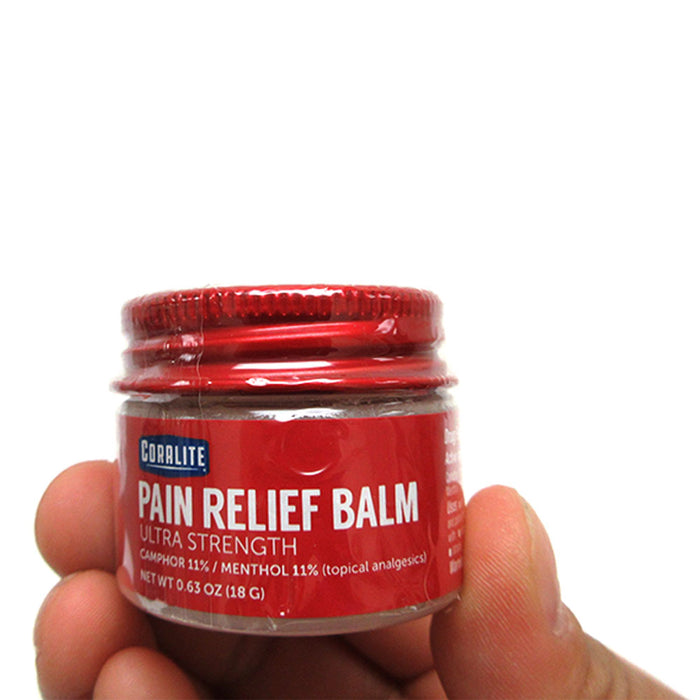 4 Pk Analgesic Pain Relief Balm Joint Muscle Rub Ointment 0.63 oz Extra Strength