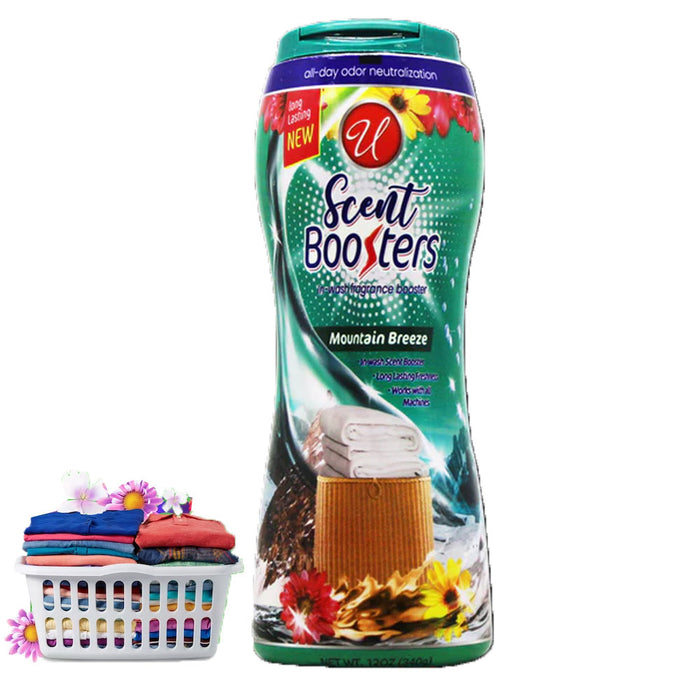 1 Laundry Scent Boosters Mountain Breeze In-wash Beads Washer Odor Neutralizer
