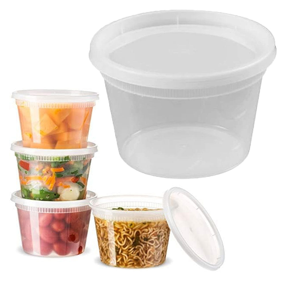 To-Go Container Combo – 12 oz – 150/case