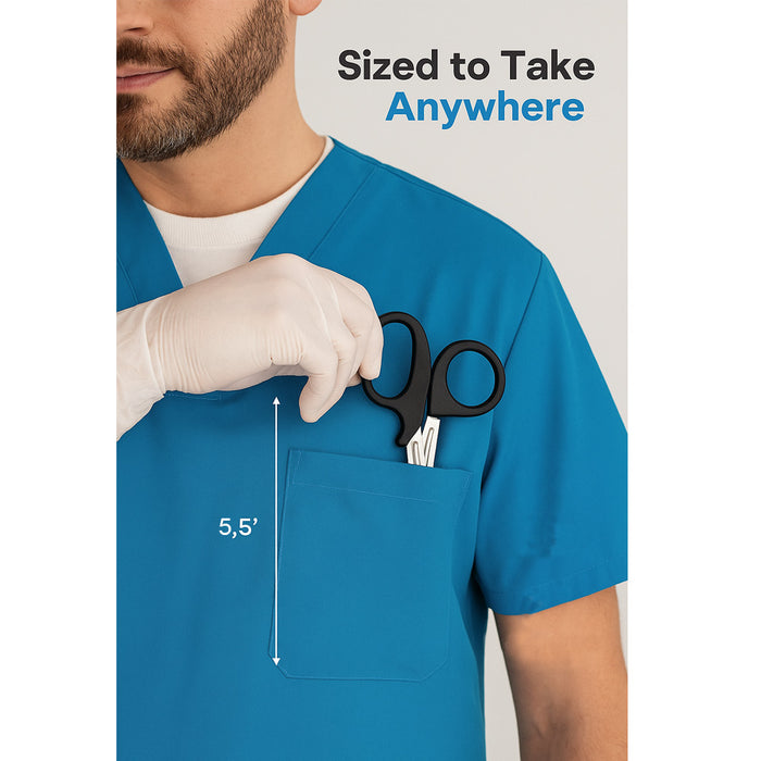 4 Pack Nurse Medical Scissors EMT Trauma Shears Bandage Emergency Scissors 1/2"