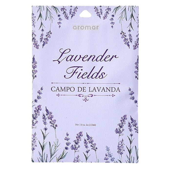 6 Pc Lavender Fields Scented Sachet Drawer Bags Large Fresh Scent Air Freshener