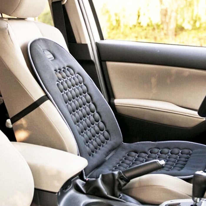 2 Pack Magnetic Bubble Seat Cushion Protector Cover Car Seat Home Office Massage