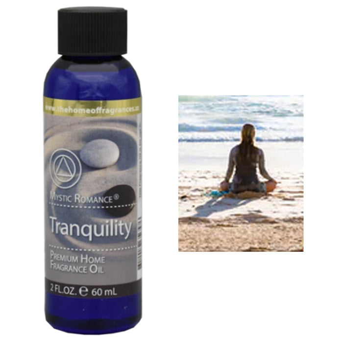 1 Pc Tranquility Scent Fragrance Oil Burner Aromatherapy 2oz Air Aroma Diffuser