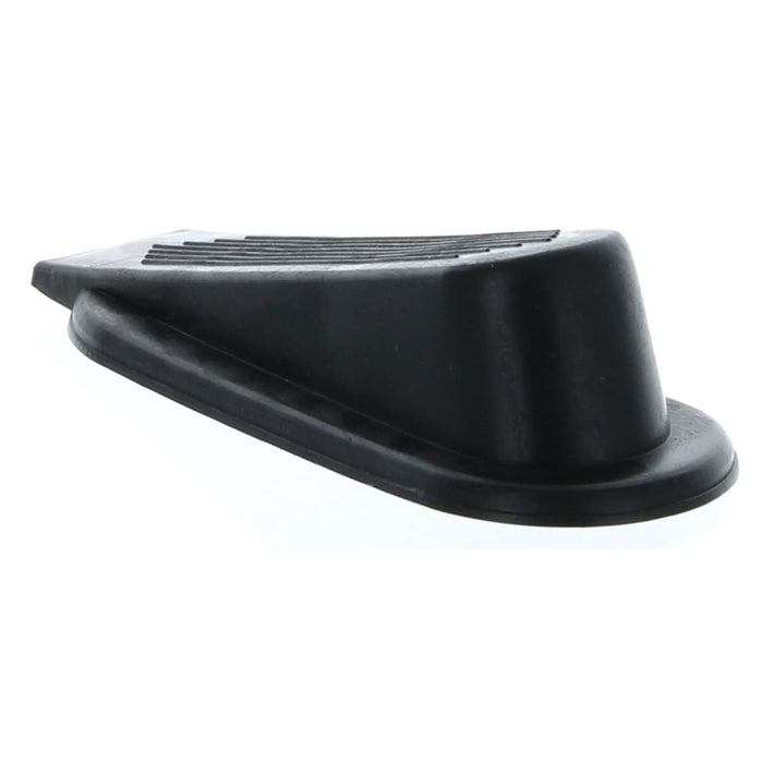 6 Pc Doorstop Door Stoppers Wedges Wedge Black Plastic Floor Carpet Holder 4"