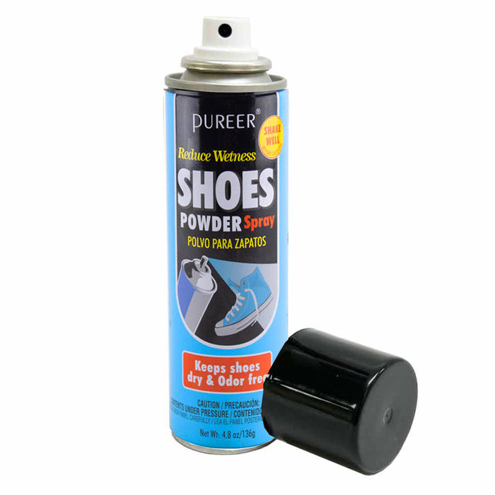 2 Shoe Odor Eliminator Spray Deodorizing Powder Absorb Sweat Fresh Sneaker 4.8oz
