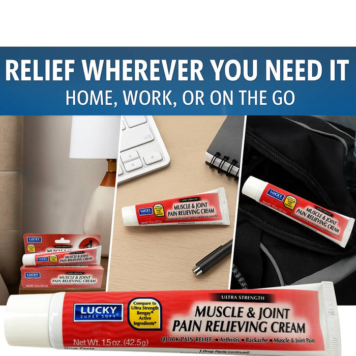 2 Pc Muscle Joint Therapy Rub Ache Pain Relief Cream Ointment Menthol Analgesic