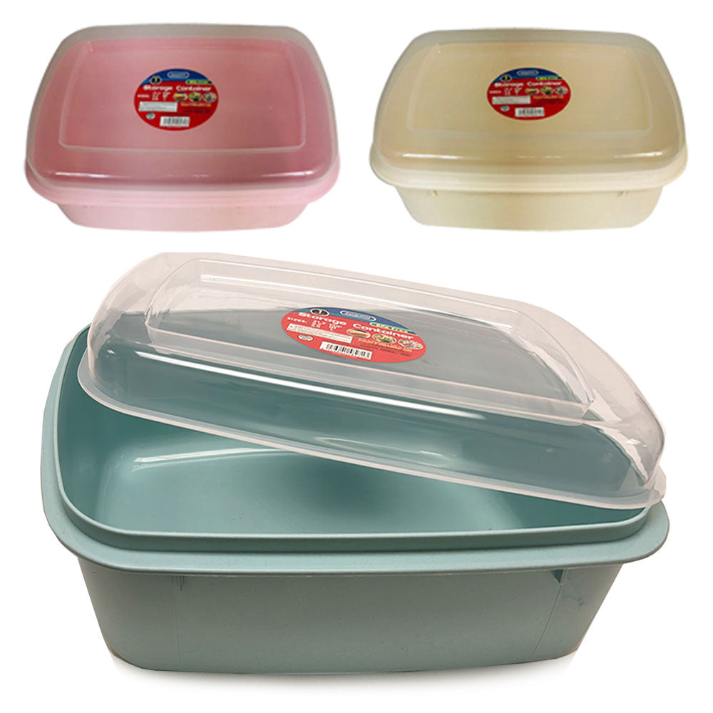 4 Pack Kitchen Food Storage Container W/ Lids 5Liter Large BPA Free Re — AllTopBargains