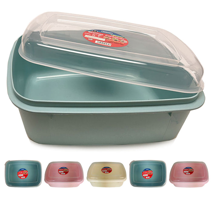 6 Pack Food Storage Container Large Leakproof 5Liter BPA Free Microwave Freezer