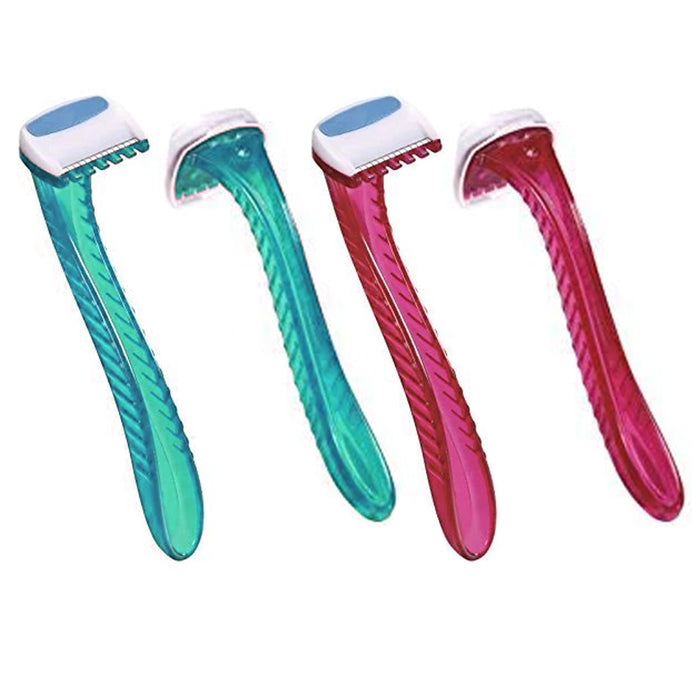 12 Pc Womens Bikini Line Razors Shave Brazilian Hair Shaver Trimmer Legs Arms !