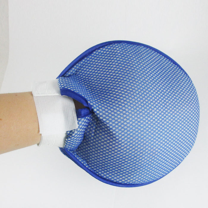 2 Pet Grooming Brush Mitt Massage Bath Glove Cat Dog Rabbit Comb Soft Scrubber