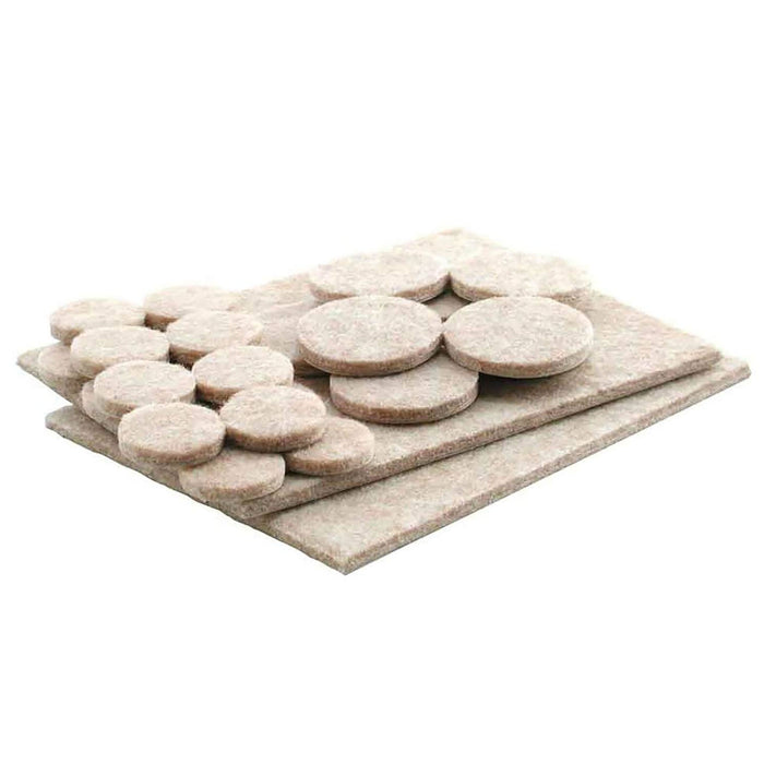 113 PC Self Adhesive Felt Pads Furniture Sliders Hardwood Floor Protectors Pad
