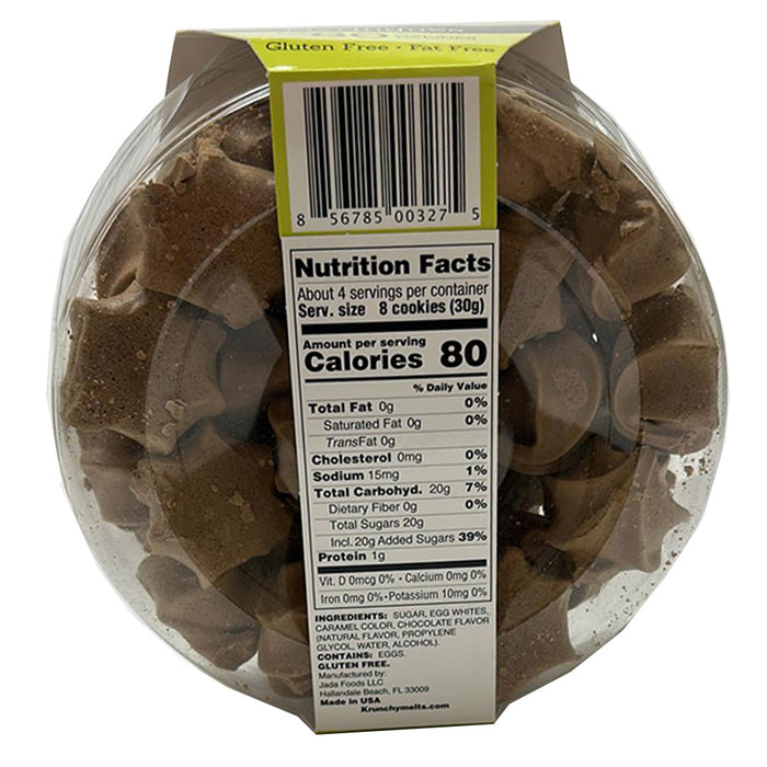4 Pk Chocolate Meringues Cookies Gluten Fat Free 80 Calories Snack Kosher Sweets