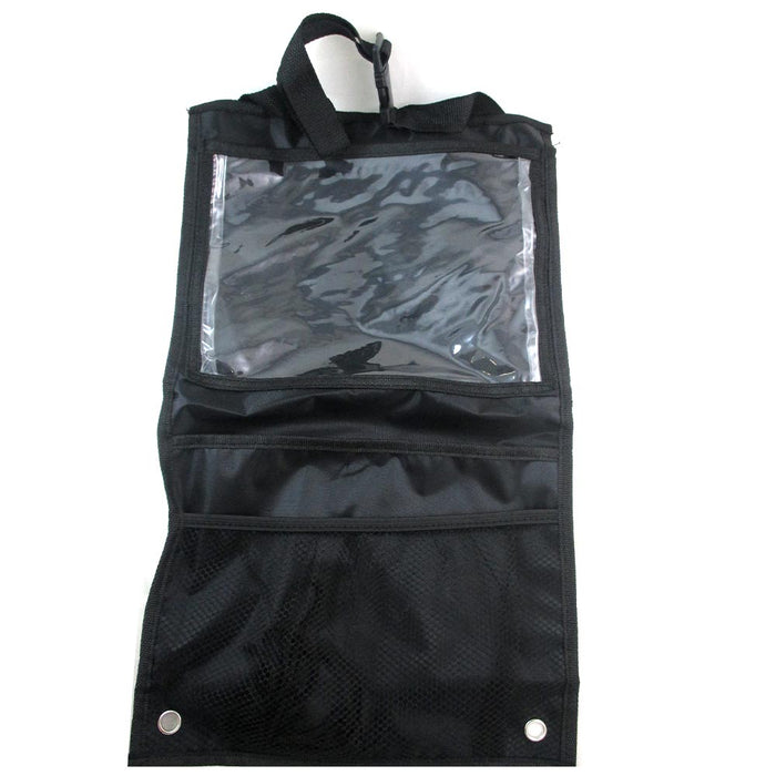 Black Auto Car Seat Back Tidy Organizer Holder Pocket Storage Bag Hanger Travel