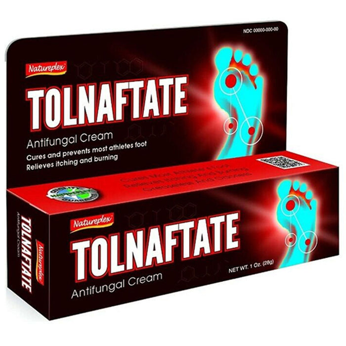 4 Packs Anti-Fungal Cream Tolnaftate Athletes Foot 1oz Ringworm Jock Itch Relief
