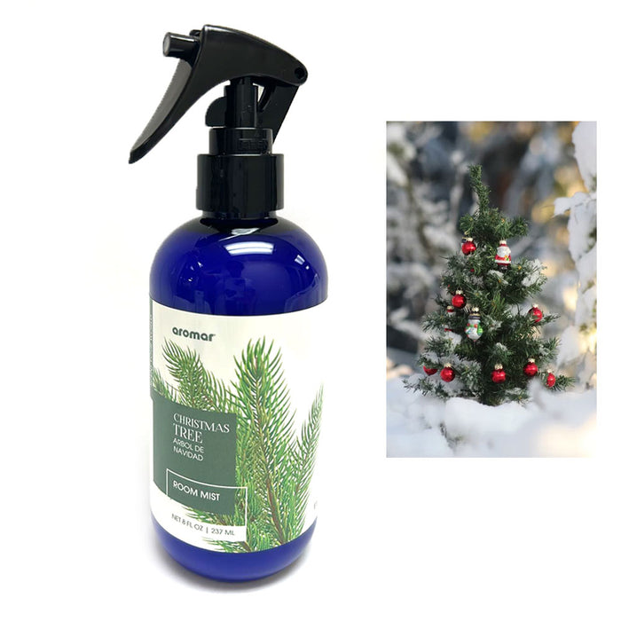 1 Christmas Tree Scent Holiday Air Freshener Spray Room Mist Refresh Fabric 8oz