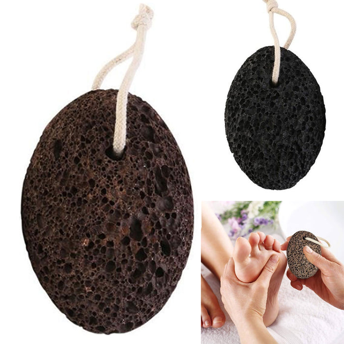4 Pumice Stones Foot Exfoliator Pedicure Feet Scraper Hard Skin Calluses Remover
