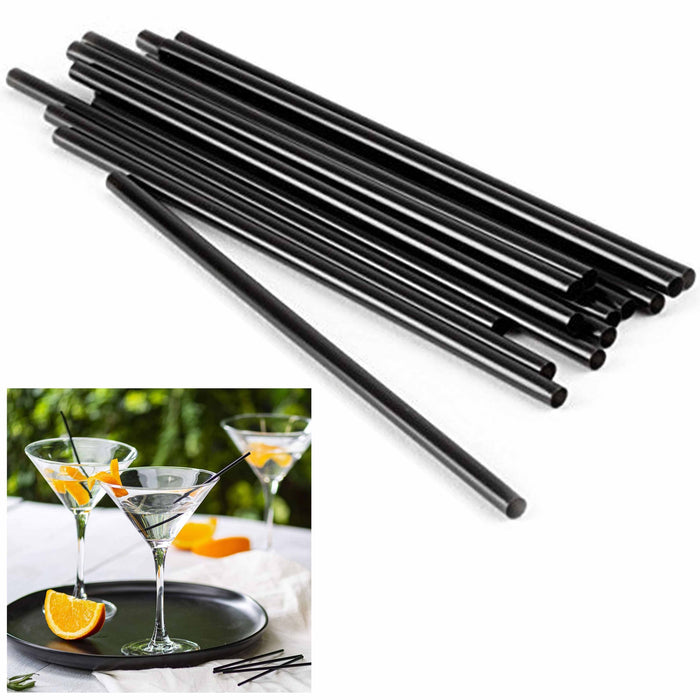 5000 Ct Coffee Stirrer Straws Bar 7" Sipper Cocktail Tea Sip Drink Mixer Bulk