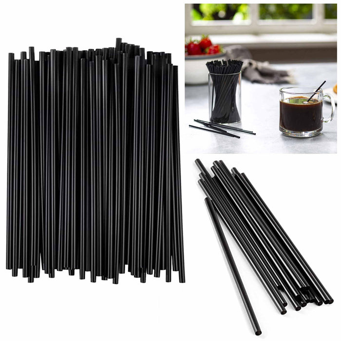 5000 Ct Coffee Stirrer Straws Bar 7" Sipper Cocktail Tea Sip Drink Mixer Bulk