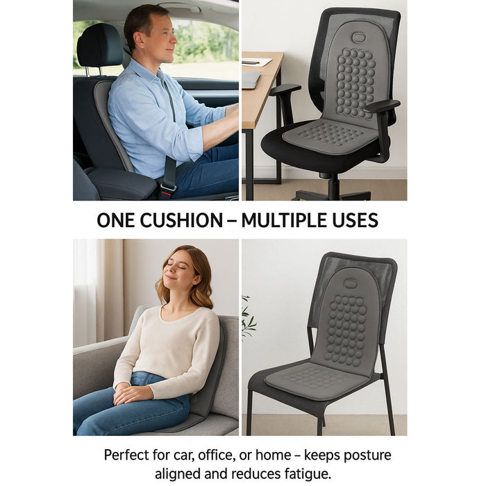 Car Seat Bubble Cushion Protector Cover Breathable Massage Magnet Auto Truck SUV