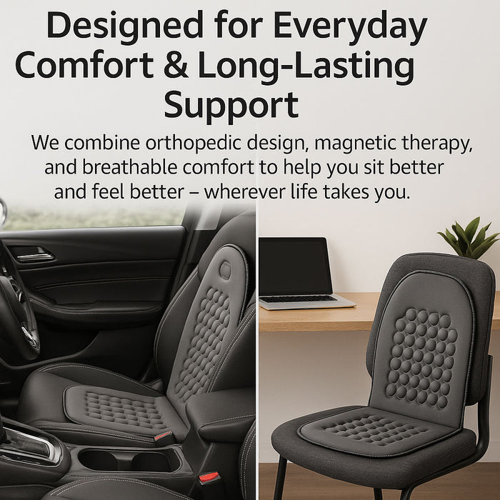 Car Seat Bubble Cushion Protector Cover Breathable Massage Magnet Auto Truck SUV