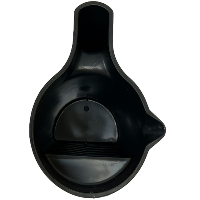 2 Plastic Mixing Cup Container Paint Brush Holder Touch Ups Trim Work Hold 17oz