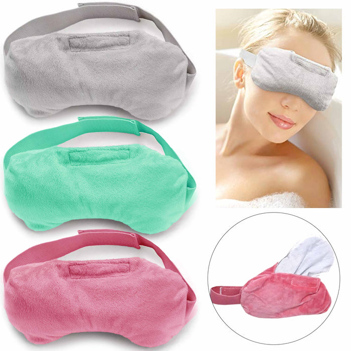 2 Pc Soothing Cooling Warm Eye Mask Sinus Headaches Migraine Allergy Puffiness