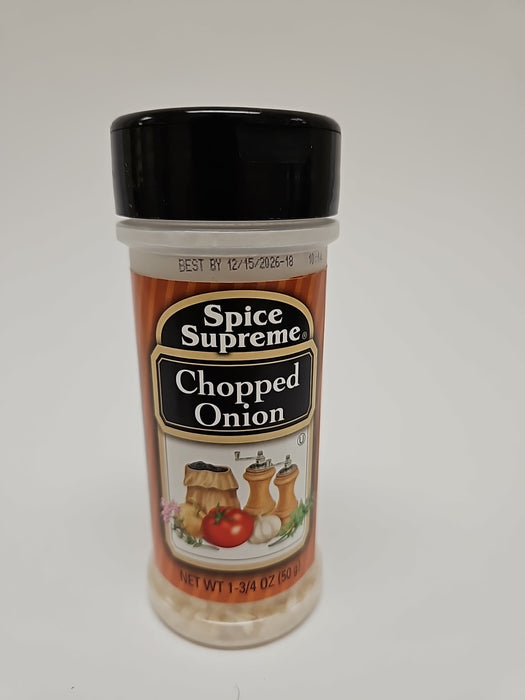 2X Chopped Onion Seasoning Jars Spice Supreme Dry Powder Cooking Flavor 1.75 Oz