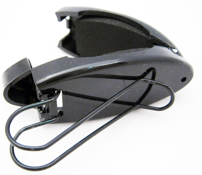 2 Sunglass Visor Clip Sunglasses Eyeglass Holder Car Auto Reading Glasses Black