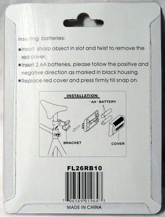 5 Led Bike Bicycle Light Blinker Flasher Safety Rear Tail Night Road Lamp Bright