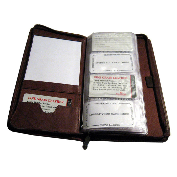 Genuine Leather Business Card Organizer Home Office 160 Holder Organiz AllTopBargains Genuine Leather Business Card Organizer Home Office 160 Holder Organiz AllTopBargains