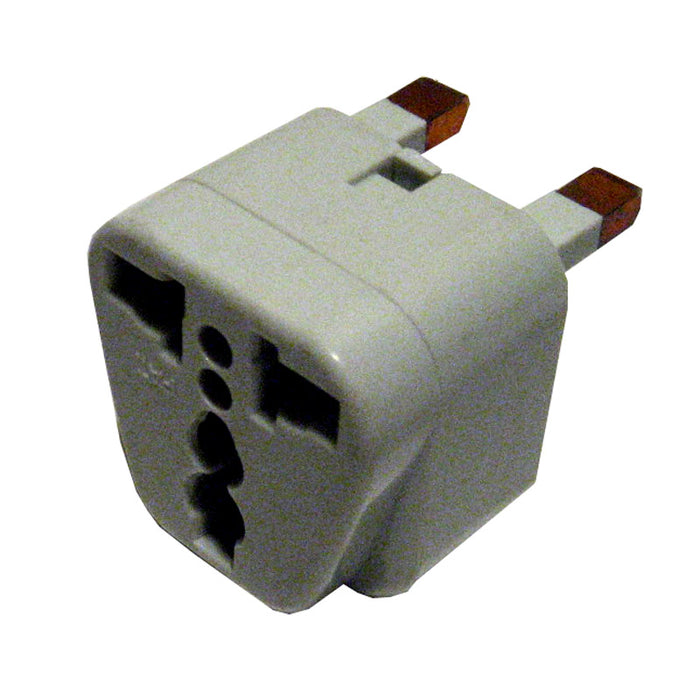 2 Universal Outlet Power Plug Adapter Type G AC Converter Dubai UAE EU AU US UK