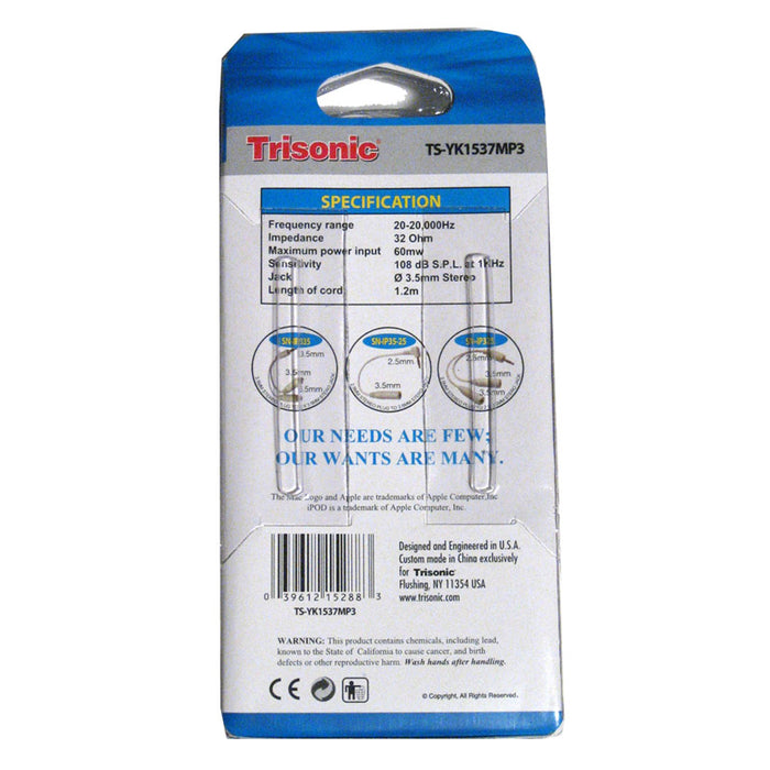 Headphone Eearbud Earphone Headset 3.5MM MP3 MP4 Tablet PC Laptop Music Player !