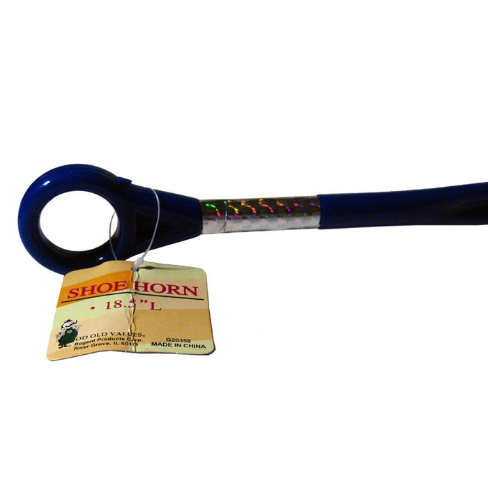 1 Plastic Shoe Horn 18.5" Long Handle Shoehorn Flexible Sturdy Slip Men Shoes