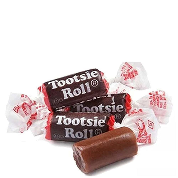 10 Bags Bulk Tootsie Rolls 2 Pound Midgees Chocolate Chewy Candy Halloween Treat