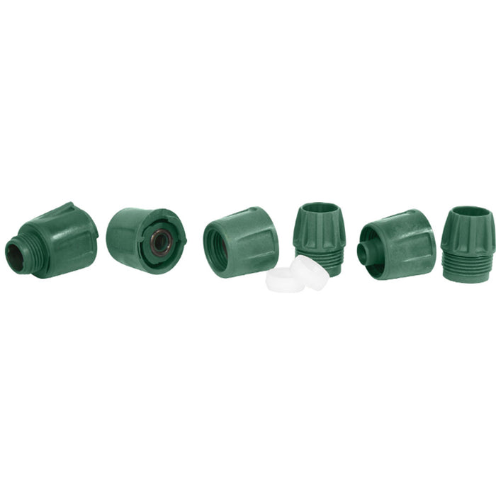 Hose Conversion Adapter Kit 5/8" Coupling Connection Garden Water Repair System