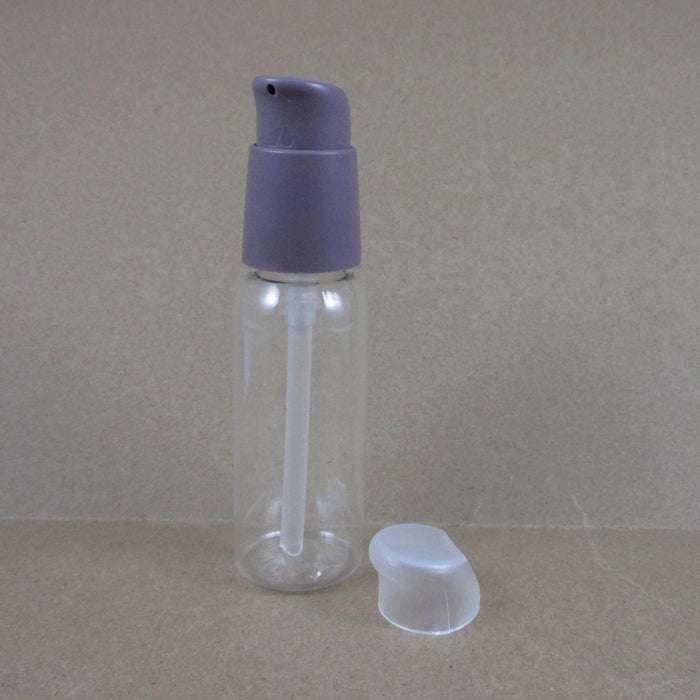 1 Plastic 1oz Spray Bottles Empty Refillable Clear PET 30ml TSA Travel Size !