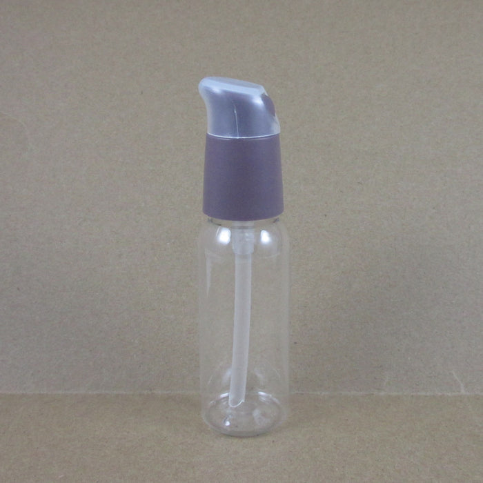 1 Plastic 1oz Spray Bottles Empty Refillable Clear PET 30ml TSA Travel Size !