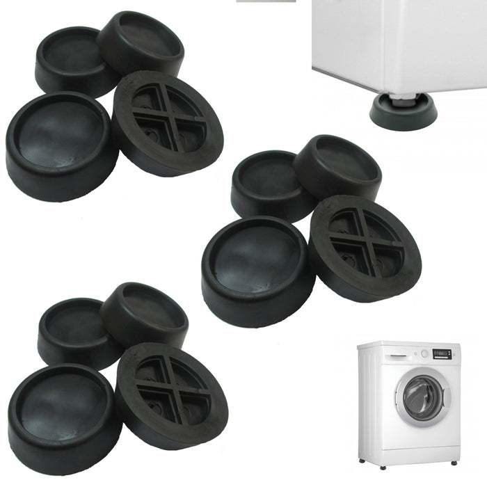 12 Pack Anti Vibration Pads All Rubber Dryer Washer Machine Reduce Noi AllTopBargains 12 Pack Anti Vibration Pads All Rubber Dryer Washer Machine Reduce Noi AllTopBargains