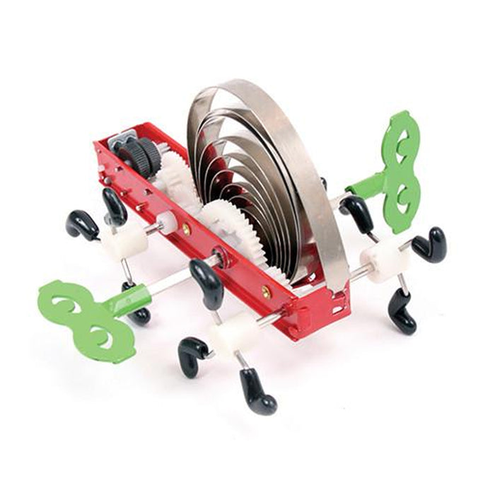 Kikkerland AWIKA Metal Wind Up Toy Chico Bicalho Dynamo Critter Obstacle Figure